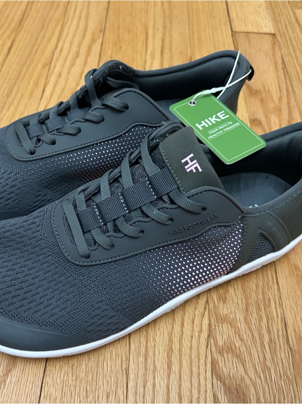 HIKE footwear supportive high quality lightweight foam Gray Athletic Sneakers